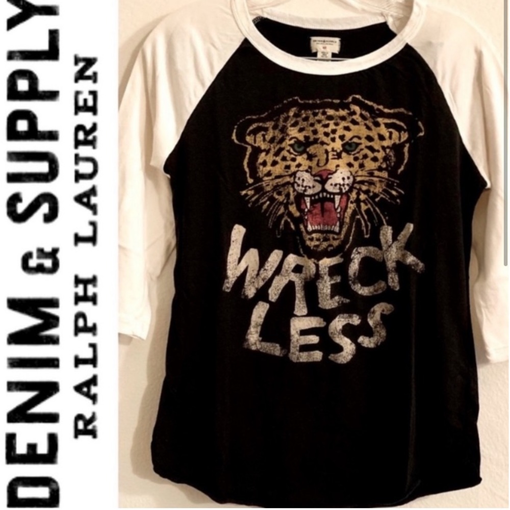 Ralph Denim&Supply Long Sleeve Tshirts Size XS